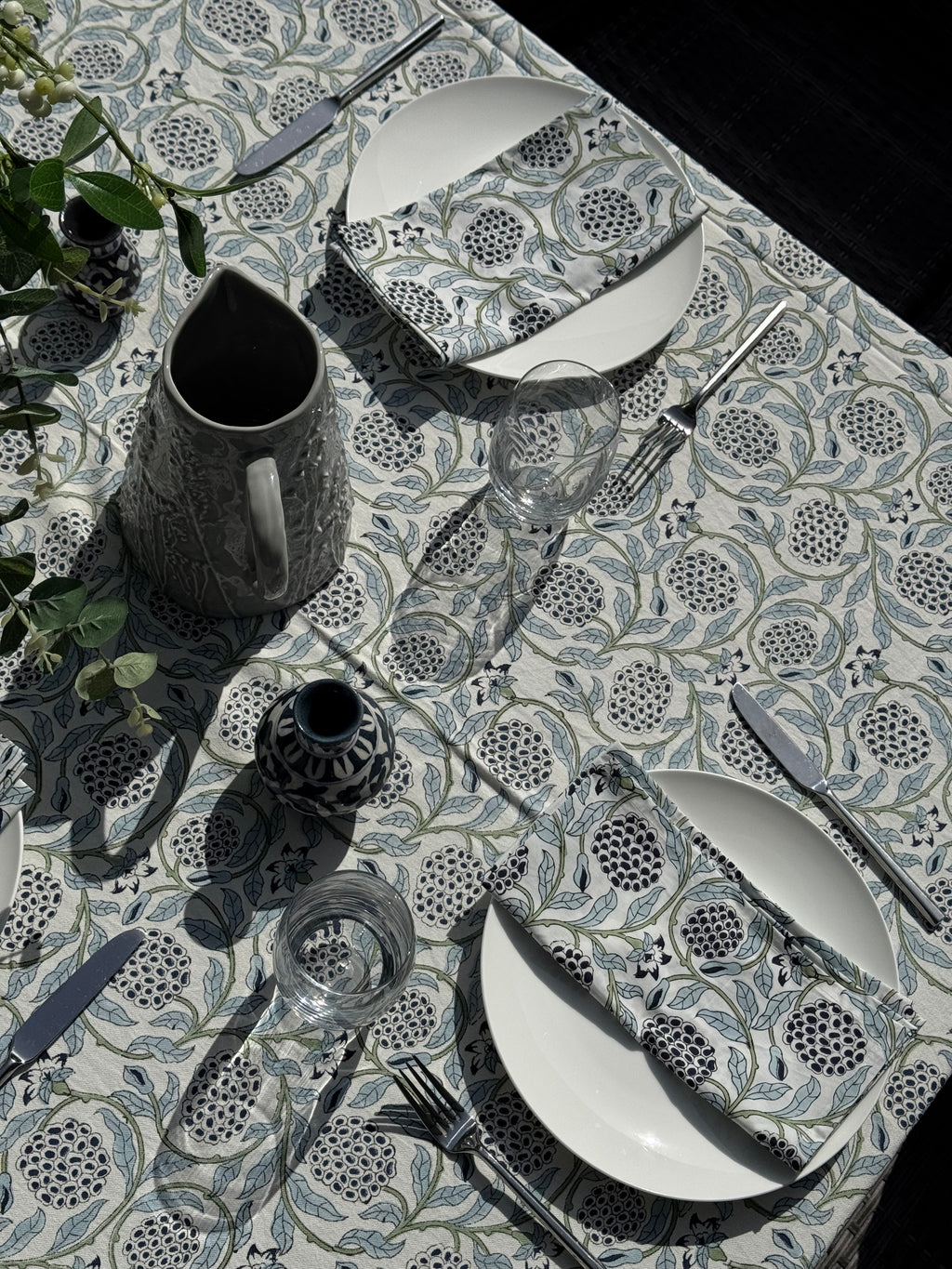 Jaipur Blue Jaal Napkins