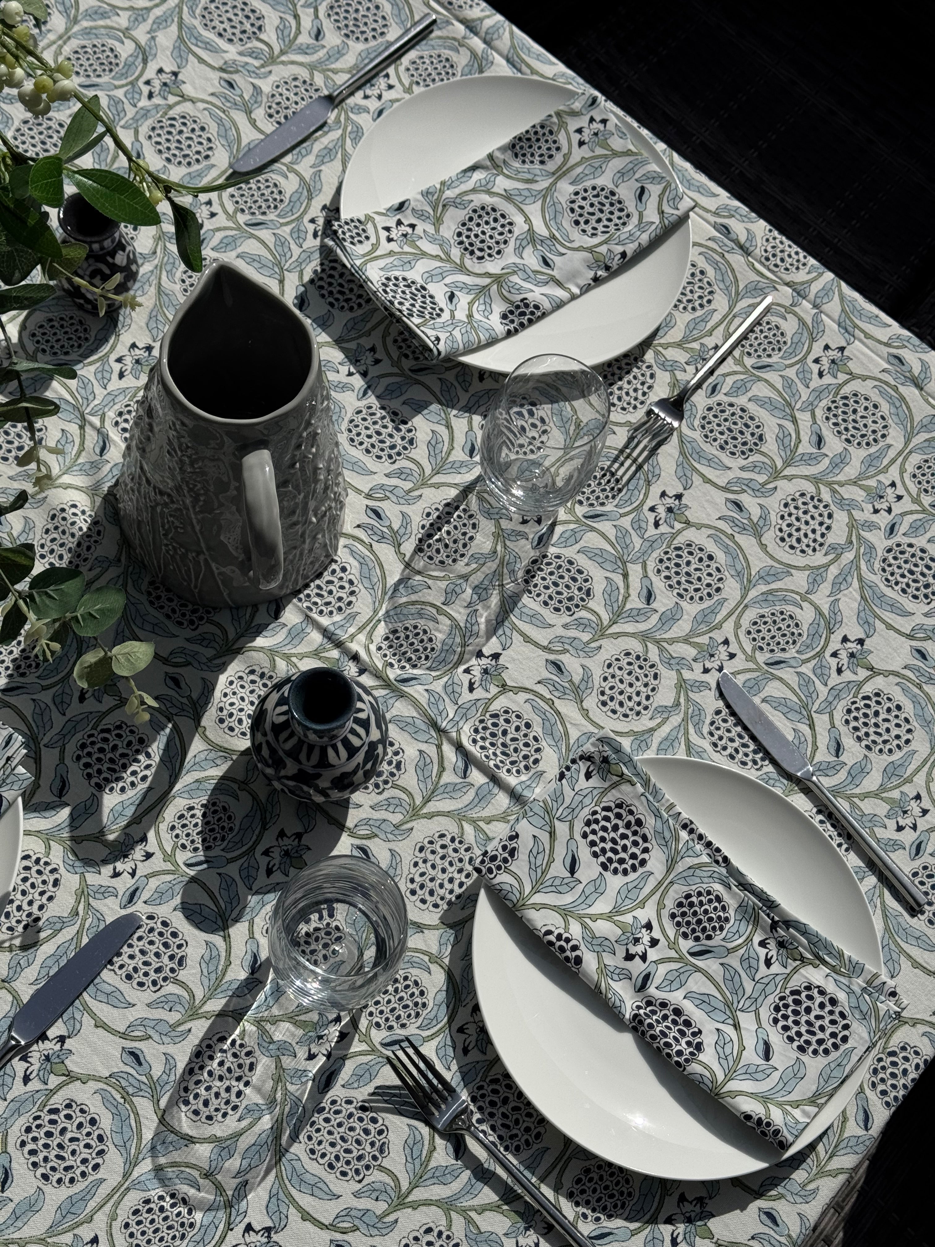 Jaipur Blue Jaal Napkins