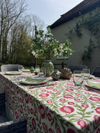 Pink Anaar Tablecloth