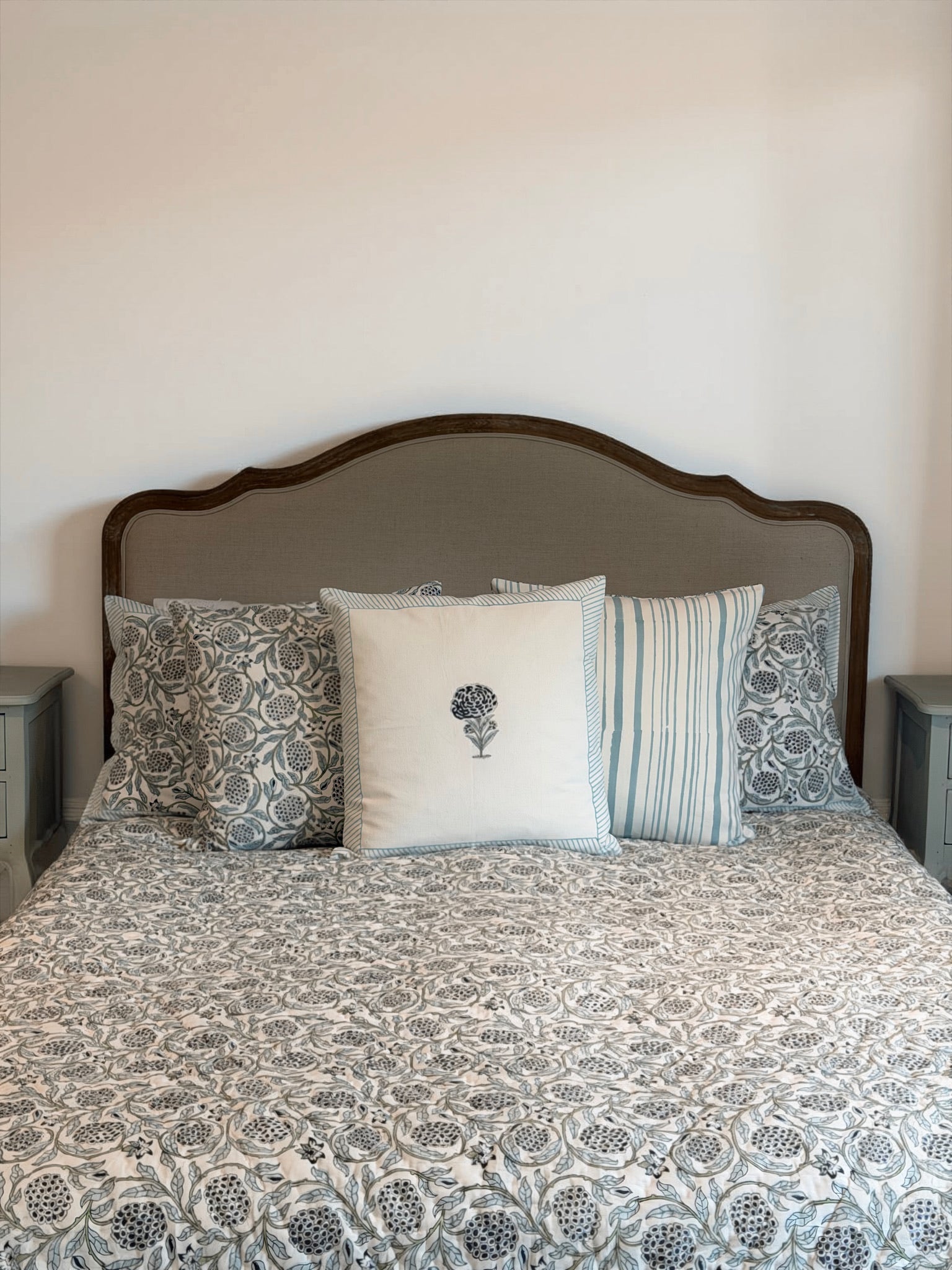 Jaipur Blue Jaal Quilt
