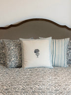 Jaipur Blue Jaal Cushion Cover