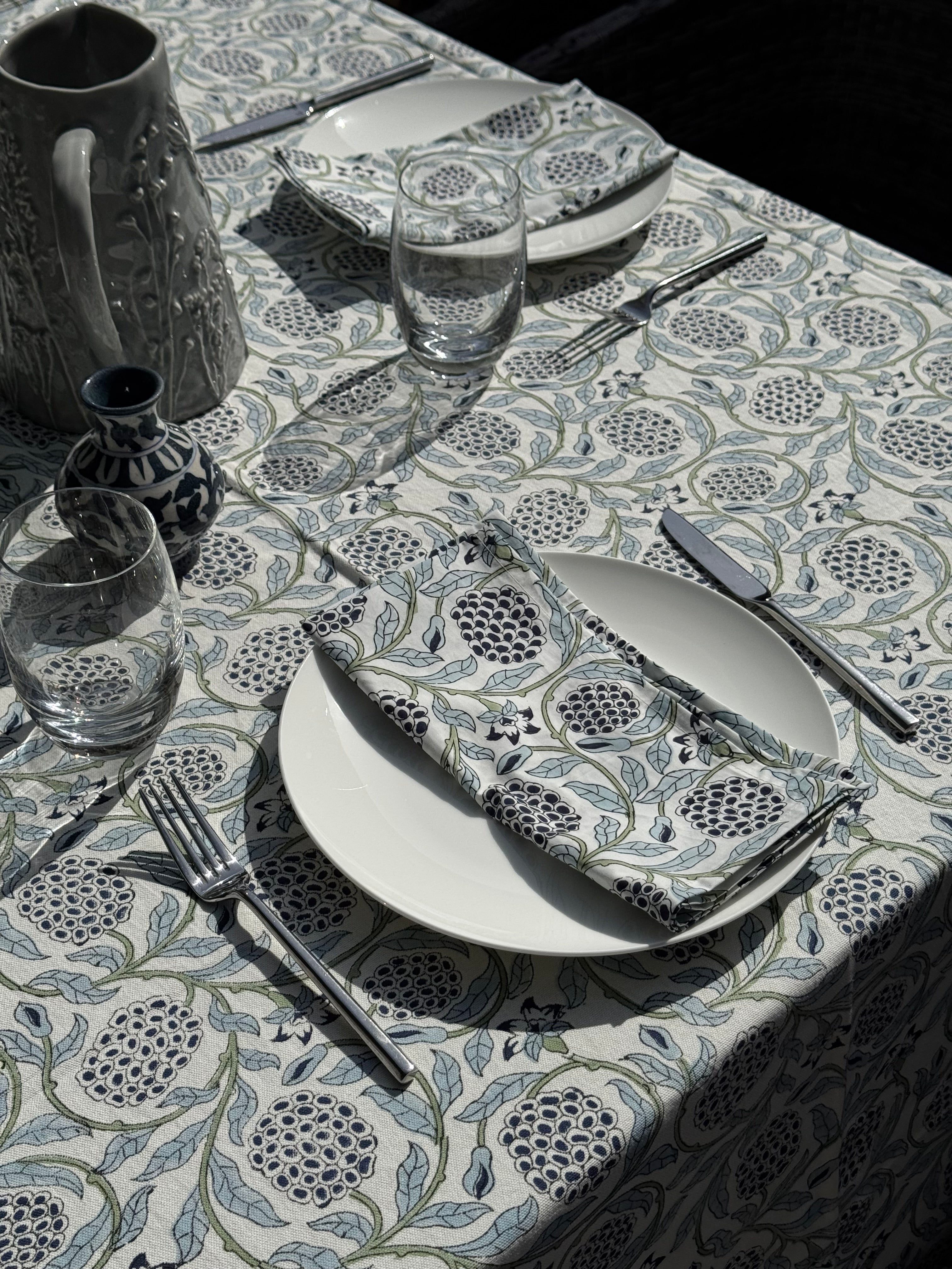 Jaipur Blue Jaal Napkins