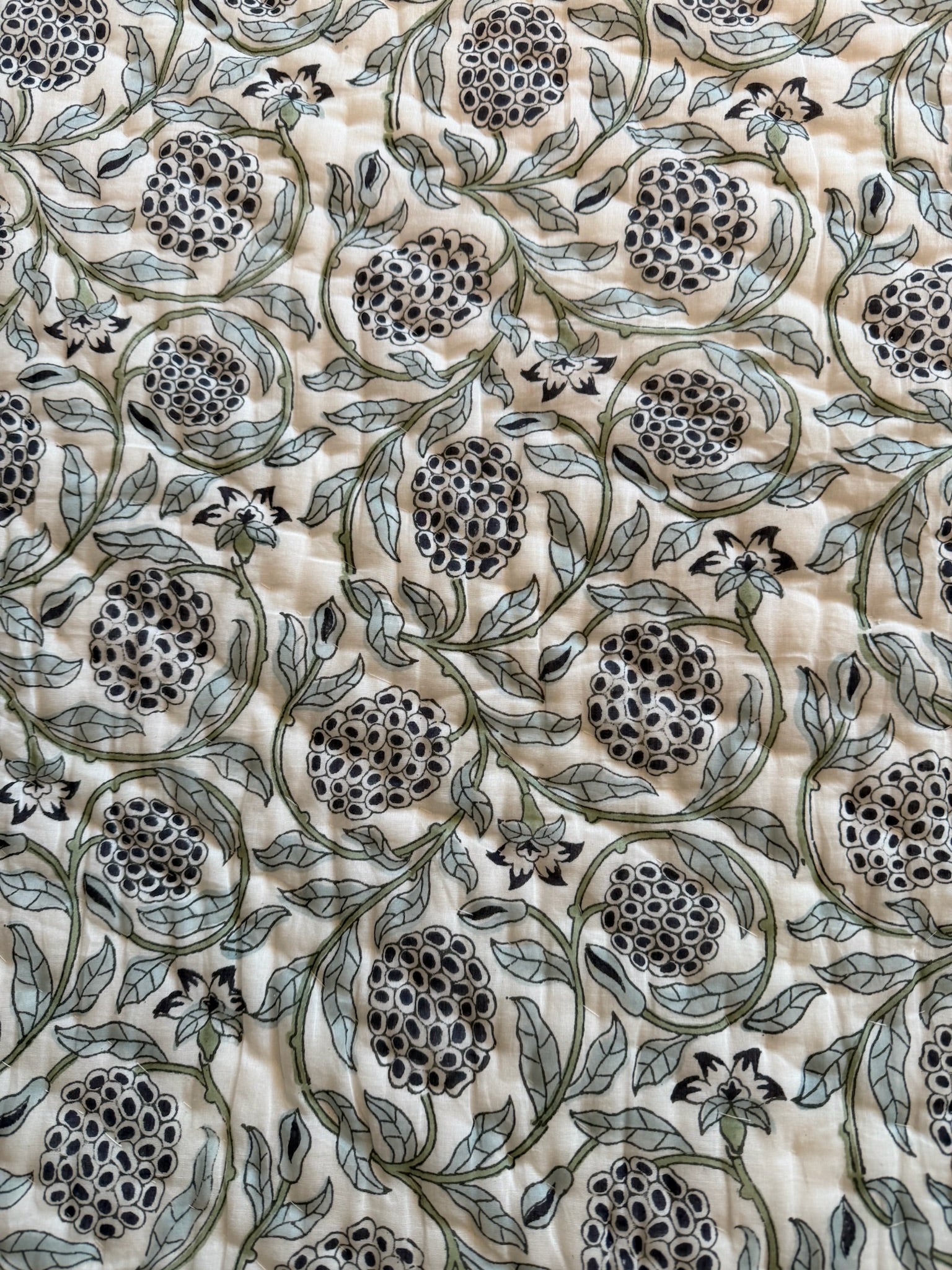 Jaipur Blue Jaal Quilt