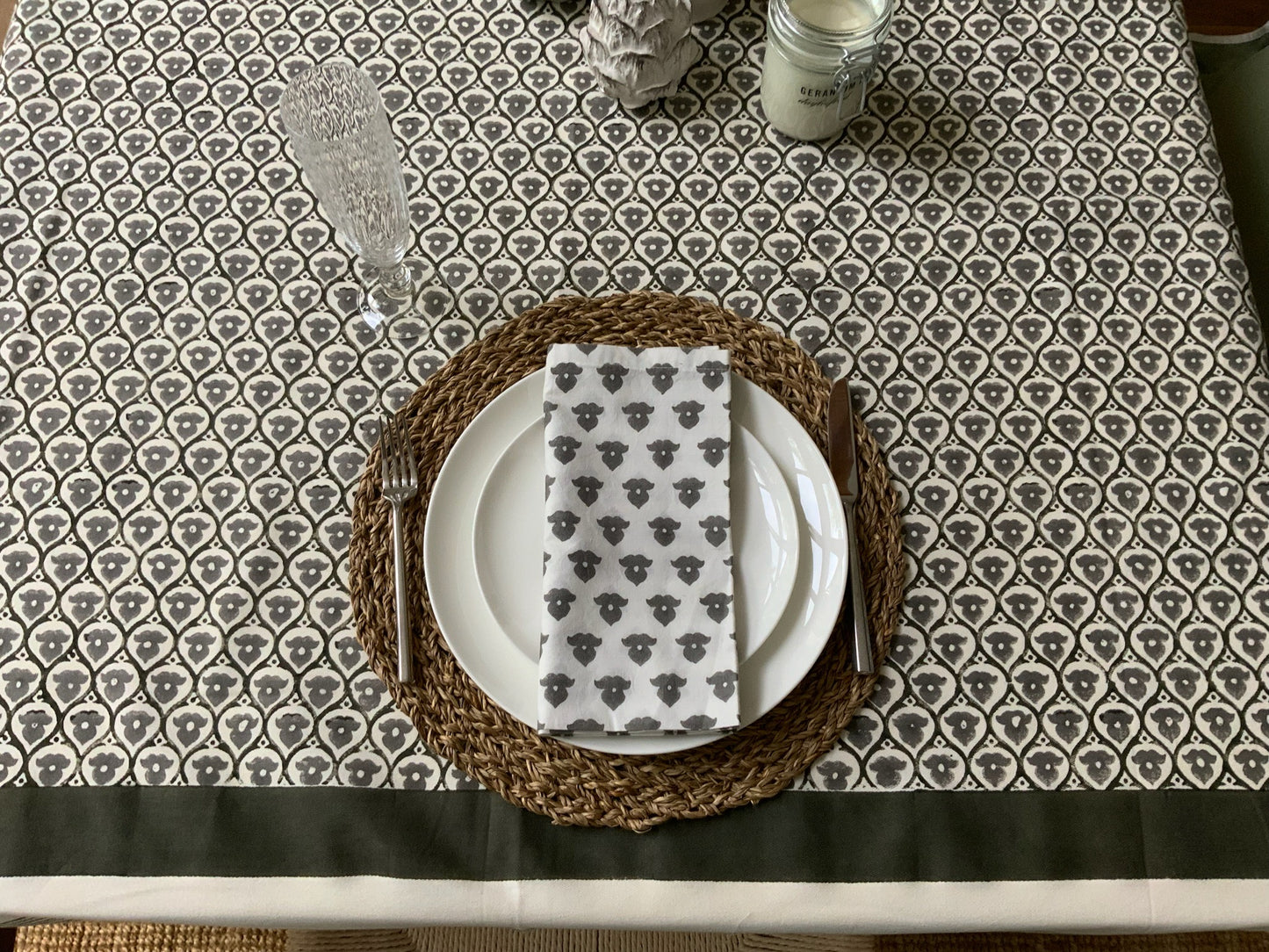 Grey Aria Napkins