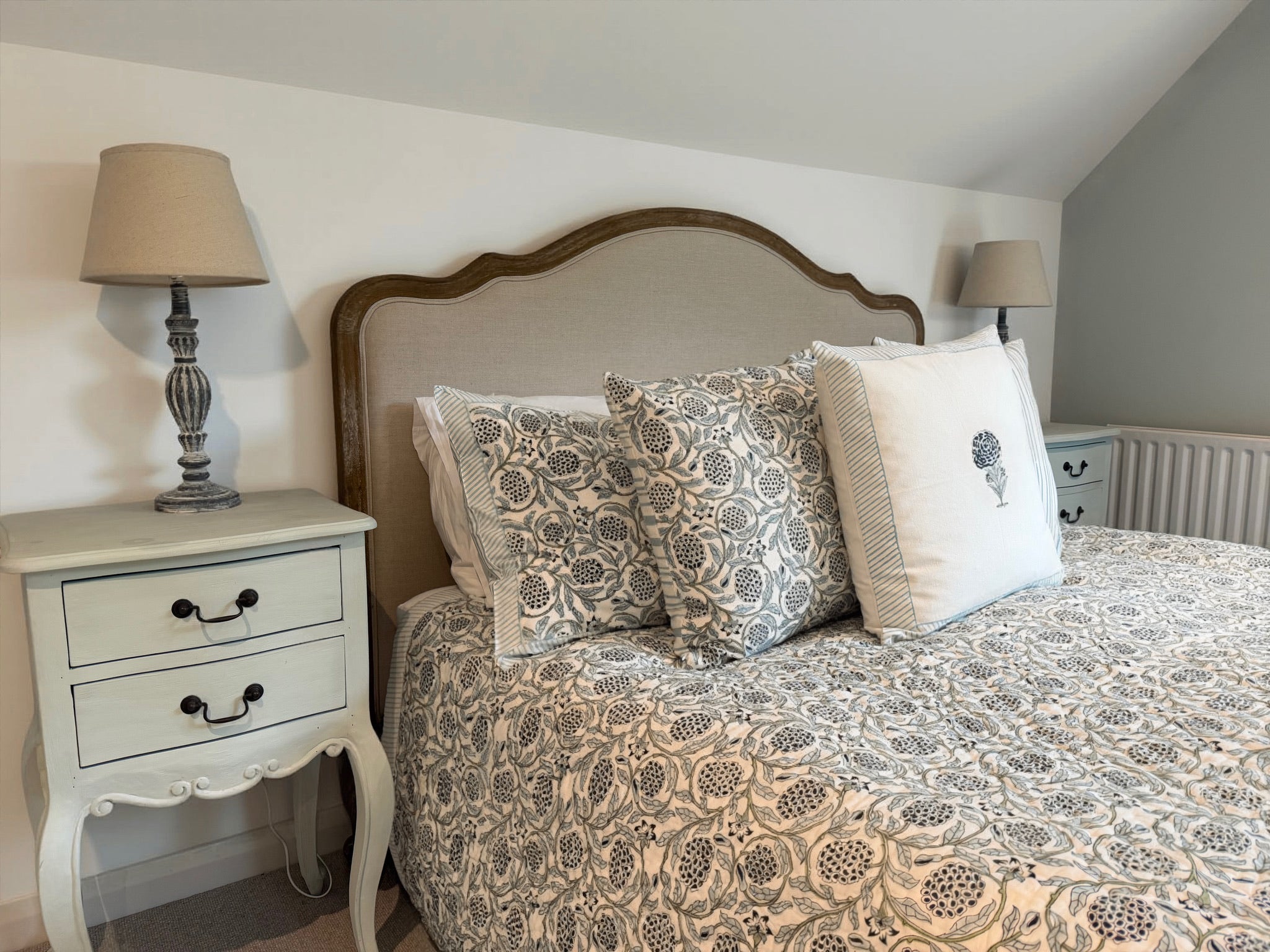 Jaipur Blue Jaal Quilt