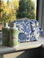 Washbag – Blue Check