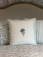 Jaipur Blue Jaal Cushion Cover