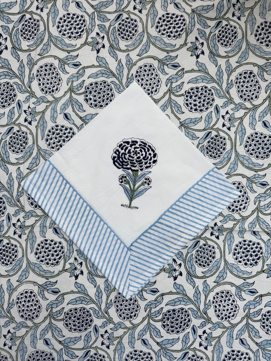 Jaipur Blue Butti Napkins