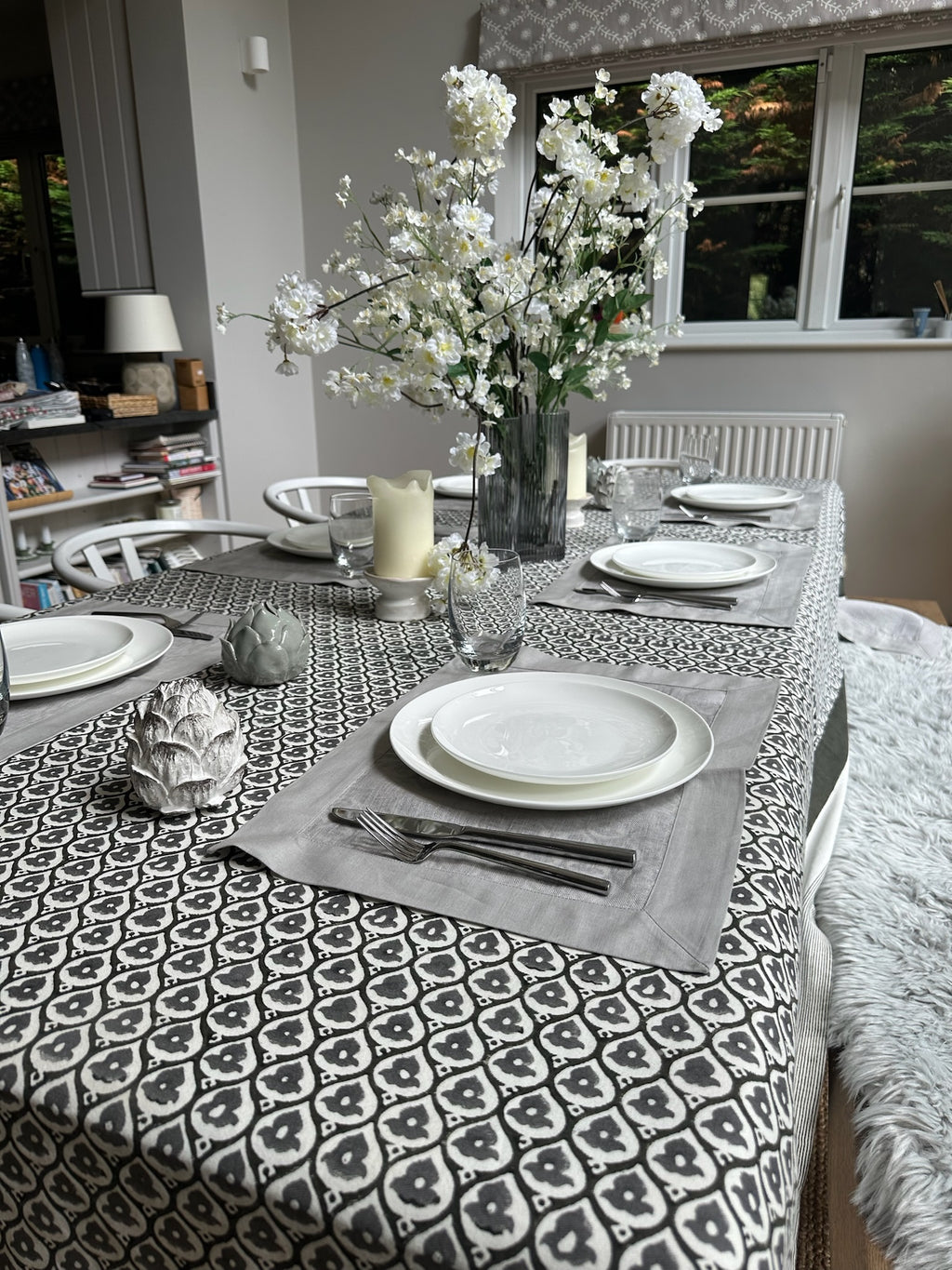 Tablecloth – Grey Aria
