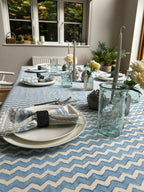 Light Blue Lahari Tablecloth