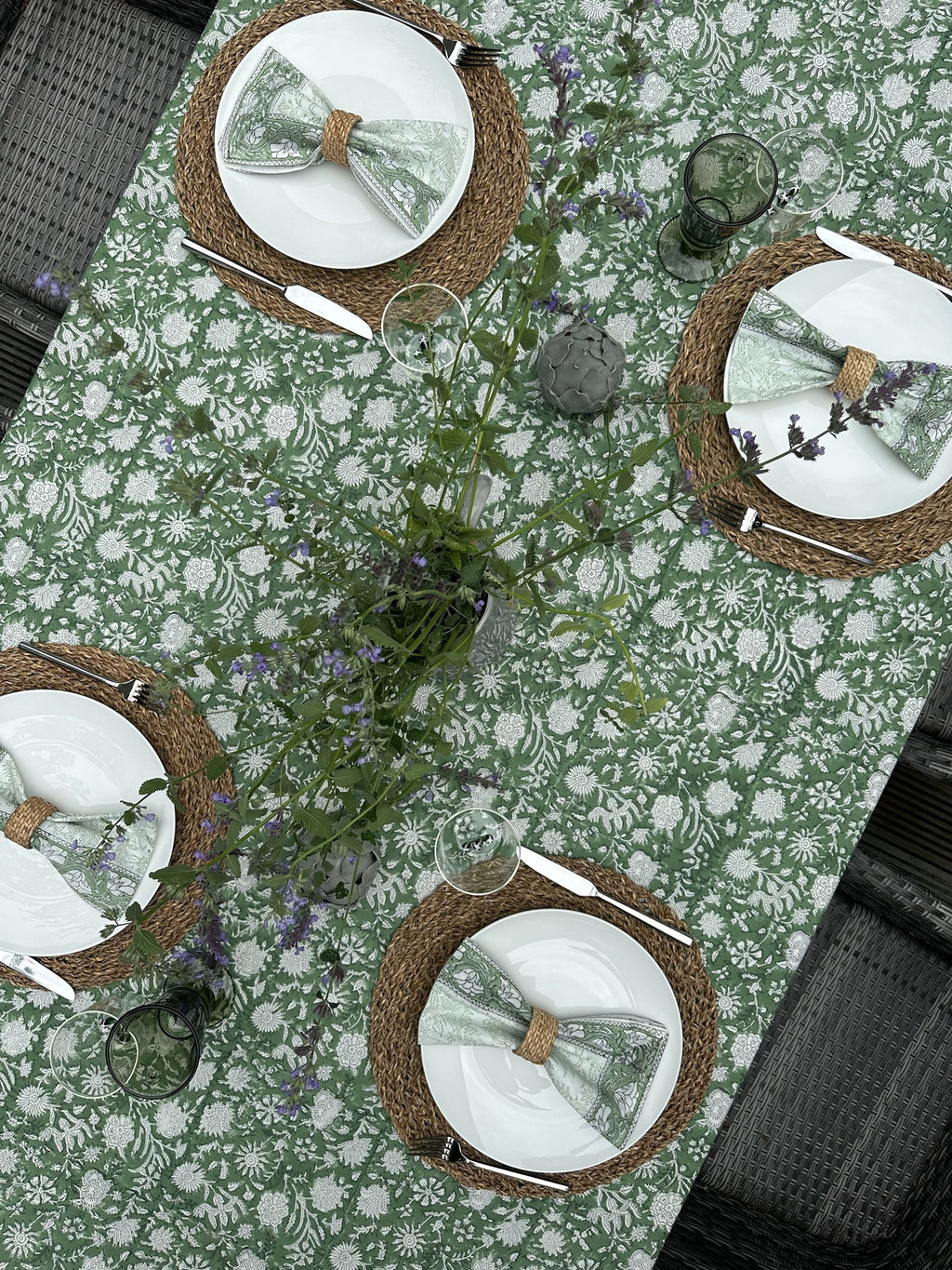 Tablecloth – Green Neroli