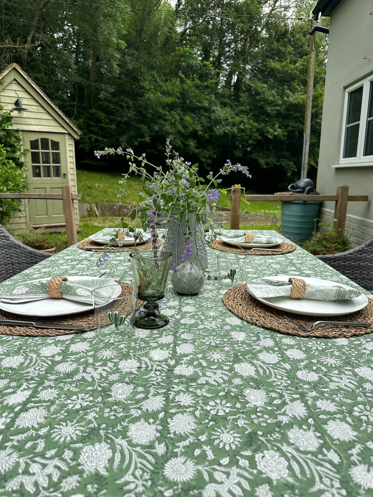 Tablecloth – Green Neroli