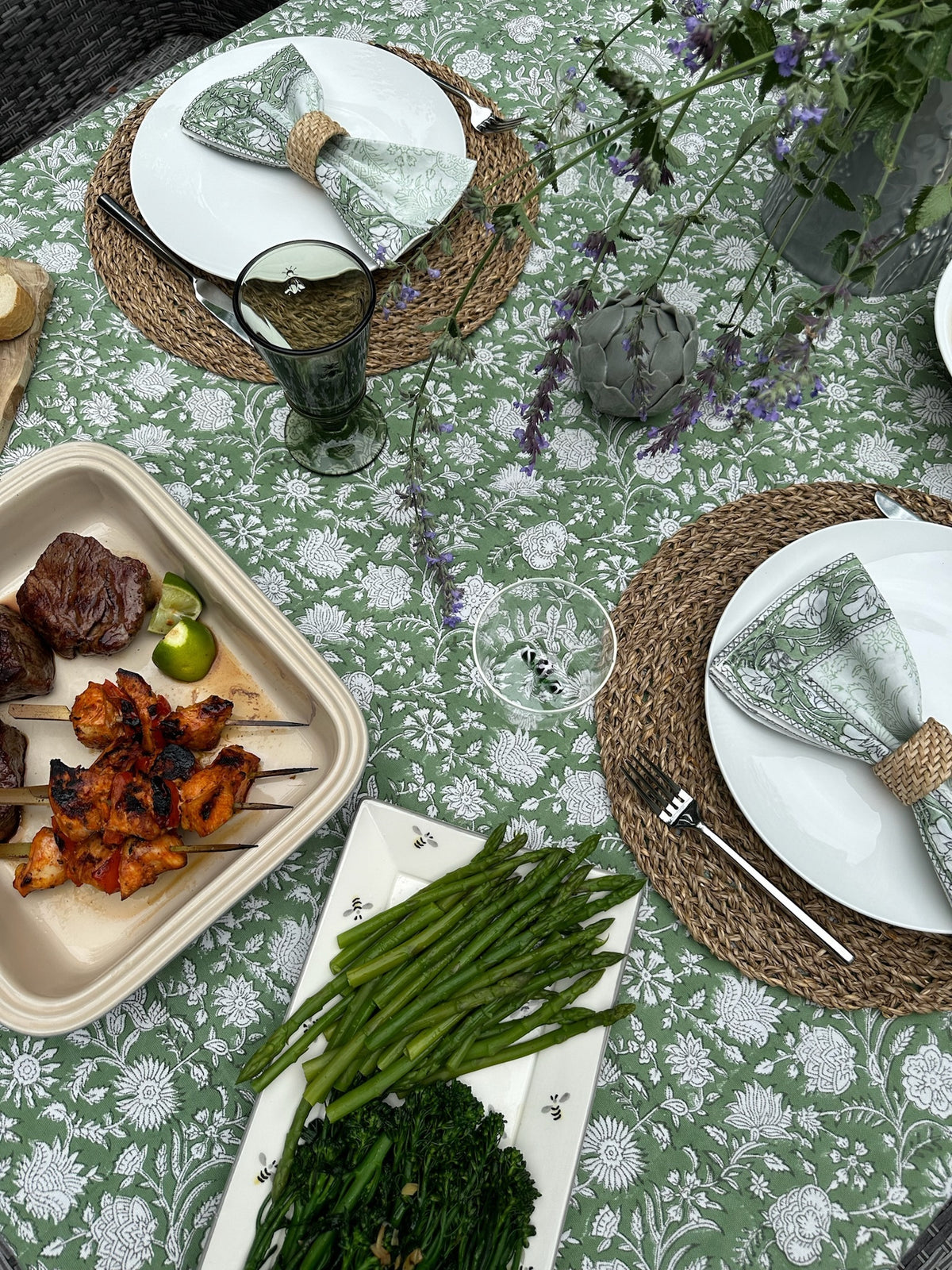 Tablecloth – Green Neroli