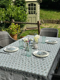 Light Blue Matki Tablecloth