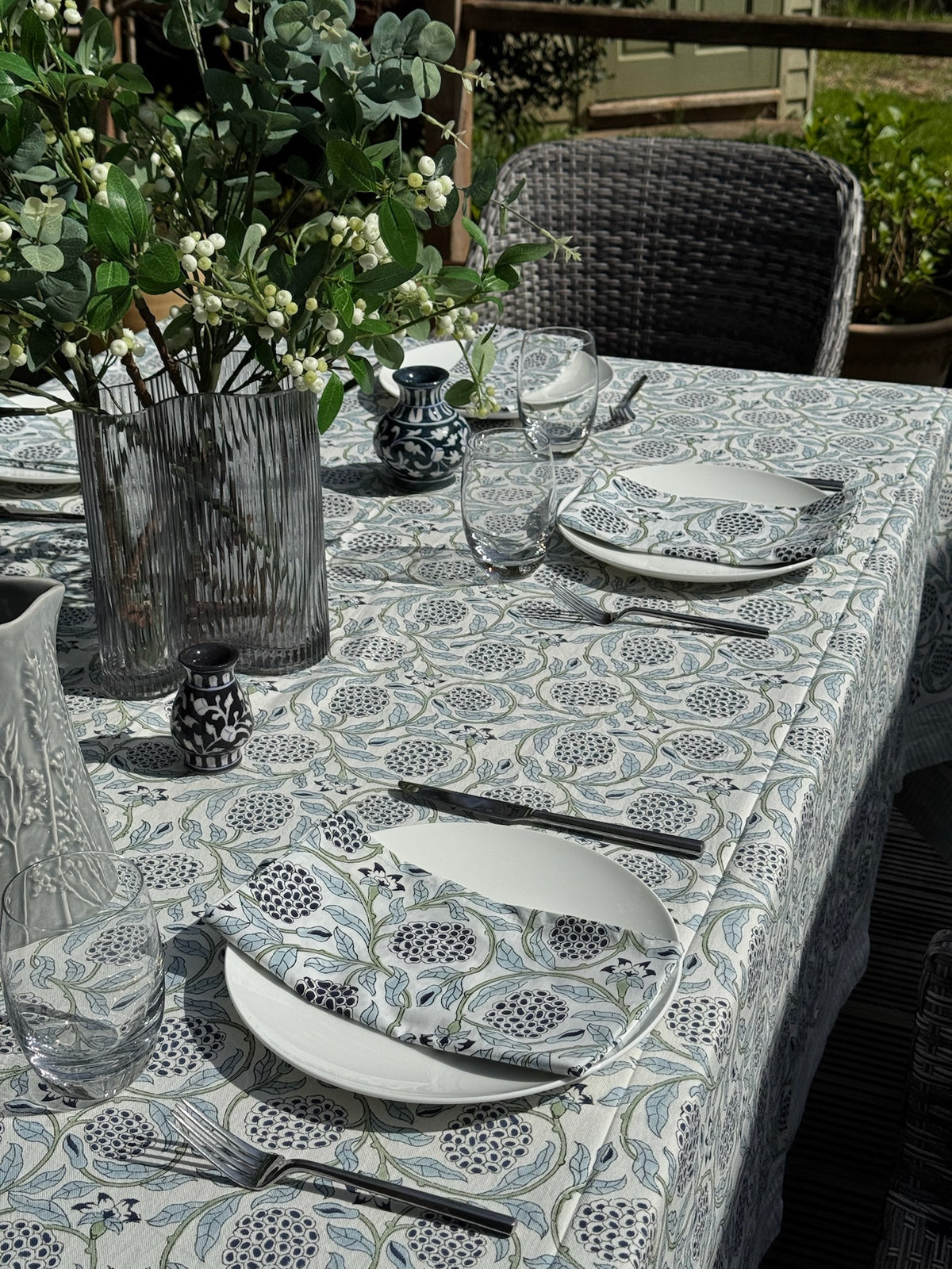 Tablecloth – Jaipur Blue Jaal