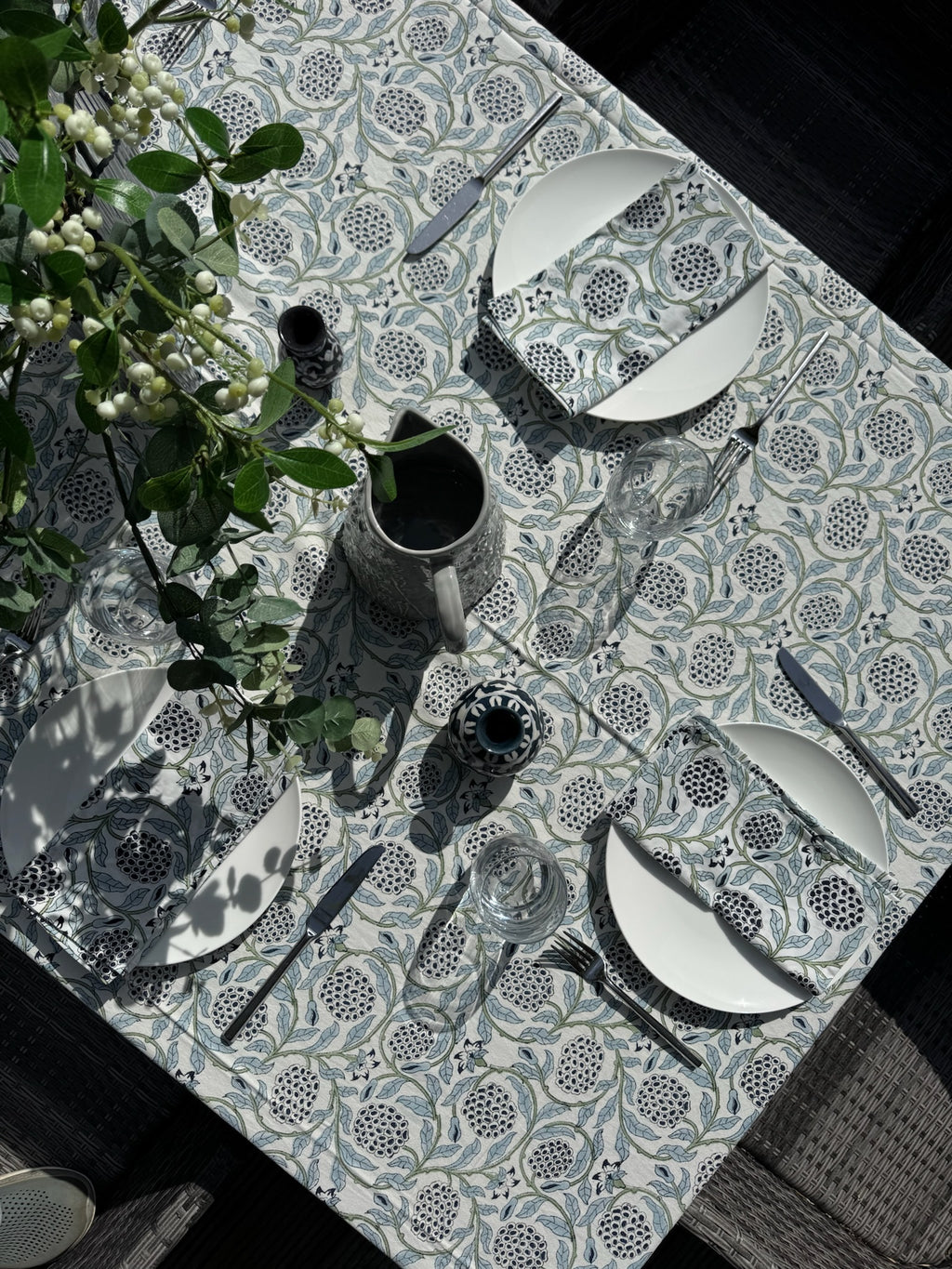 Tablecloth – Jaipur Blue Jaal