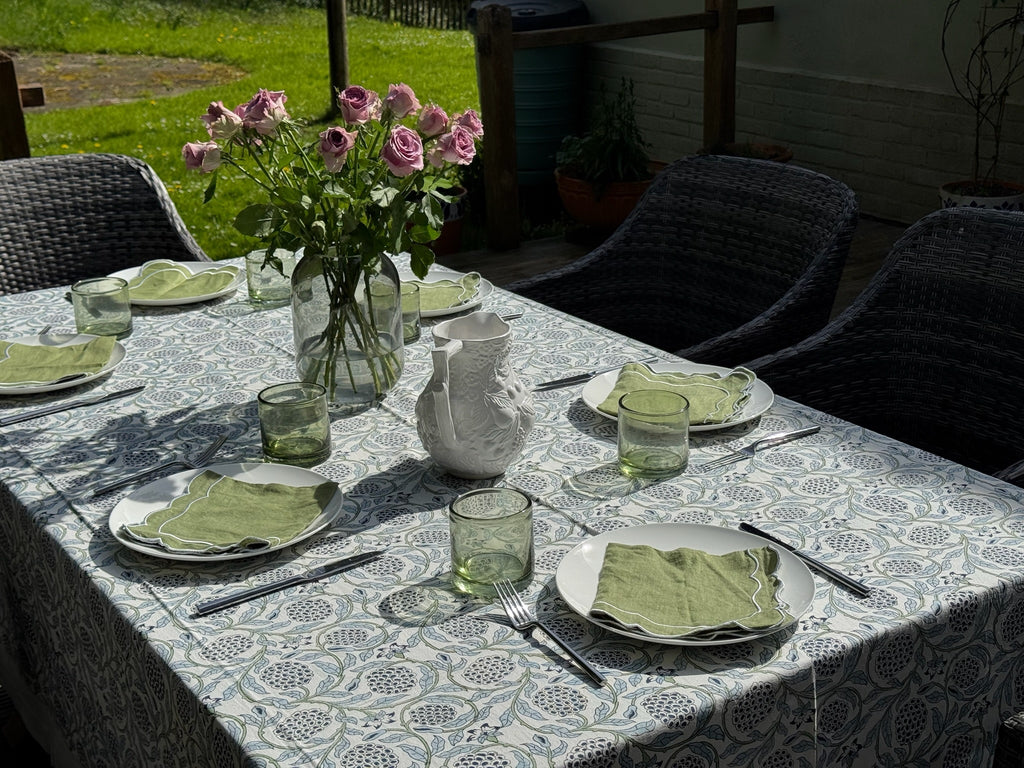Tablecloth – Jaipur Blue Jaal