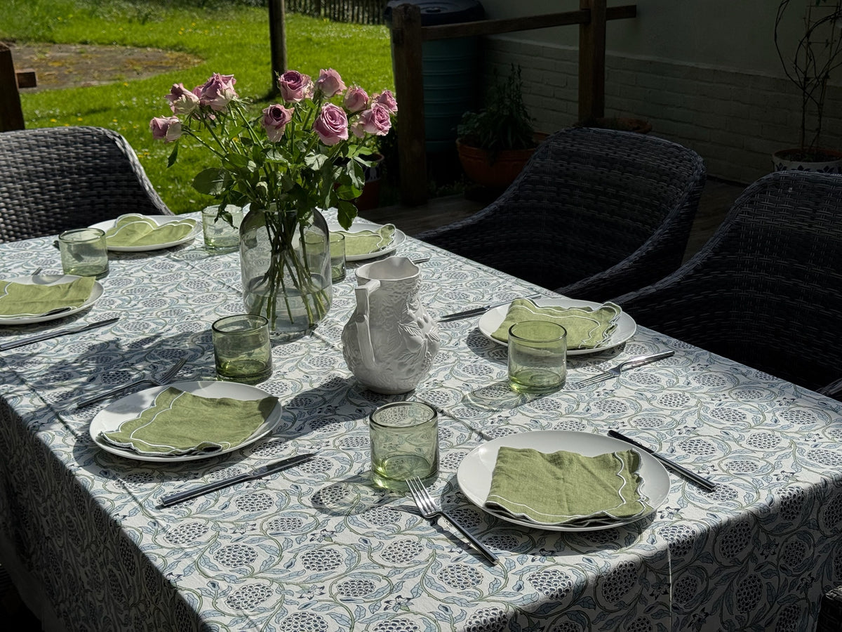 Tablecloth – Jaipur Blue Jaal