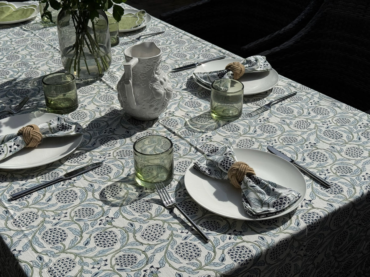 Tablecloth – Jaipur Blue Jaal