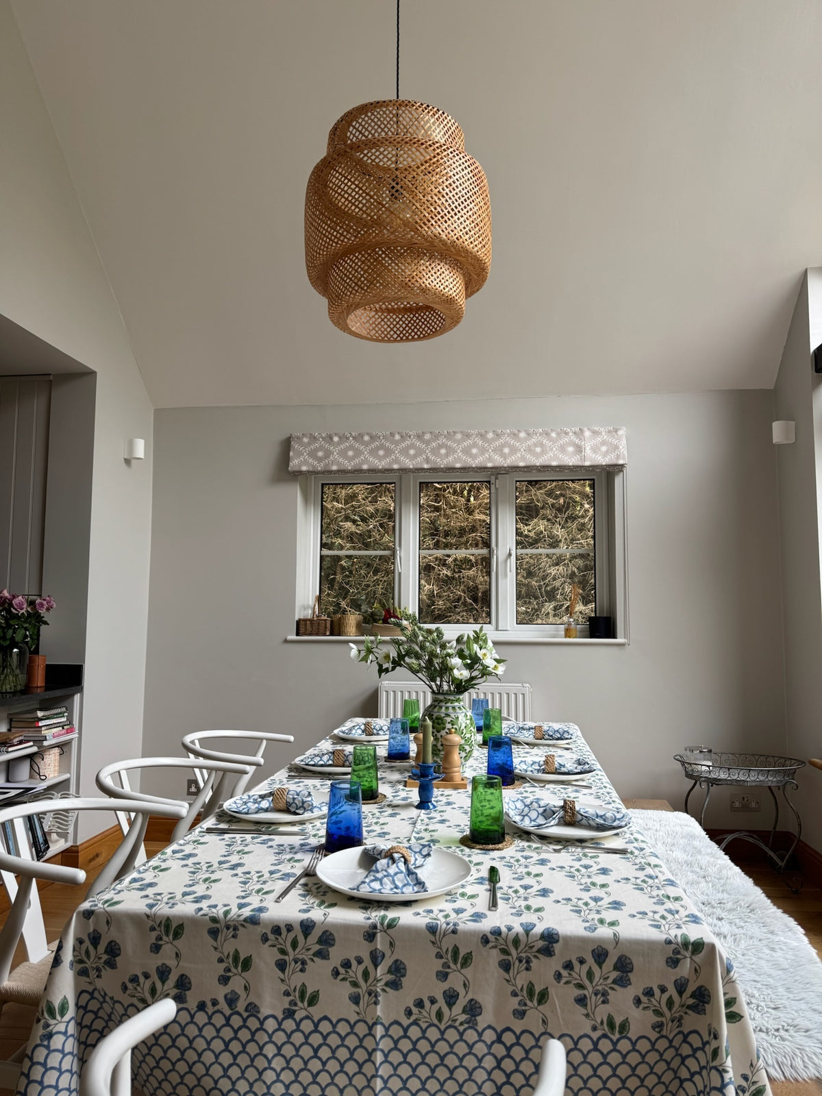 Tablecloth – Blue Wildflower