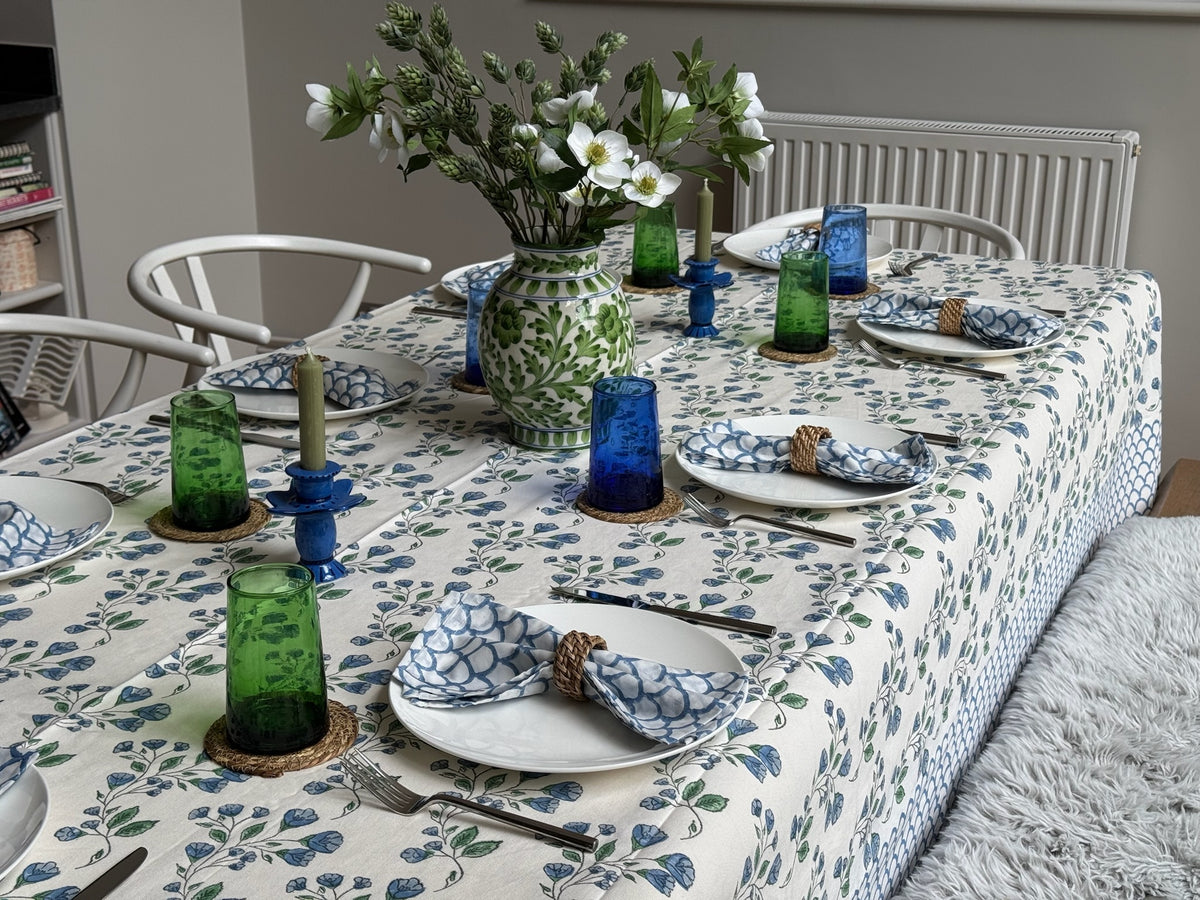 Tablecloth – Blue Wildflower