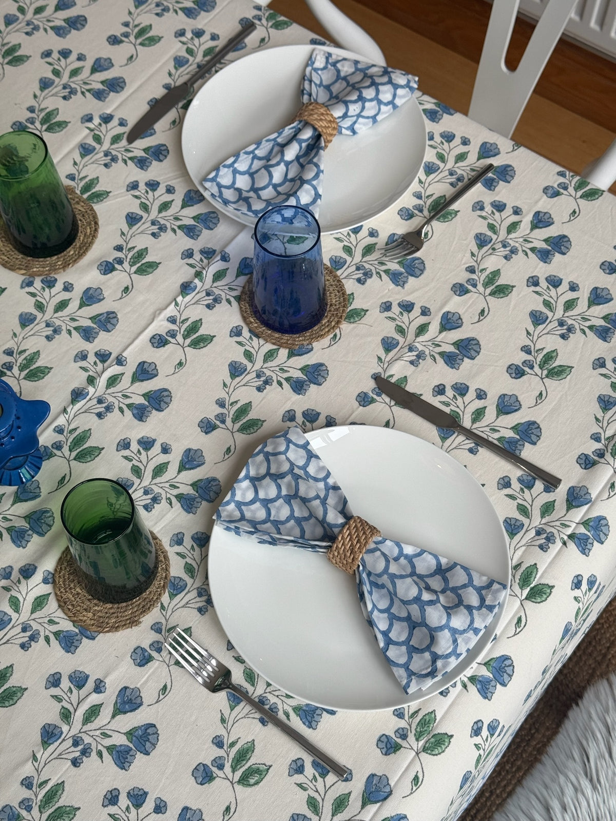 Napkins – Blue Wildflower