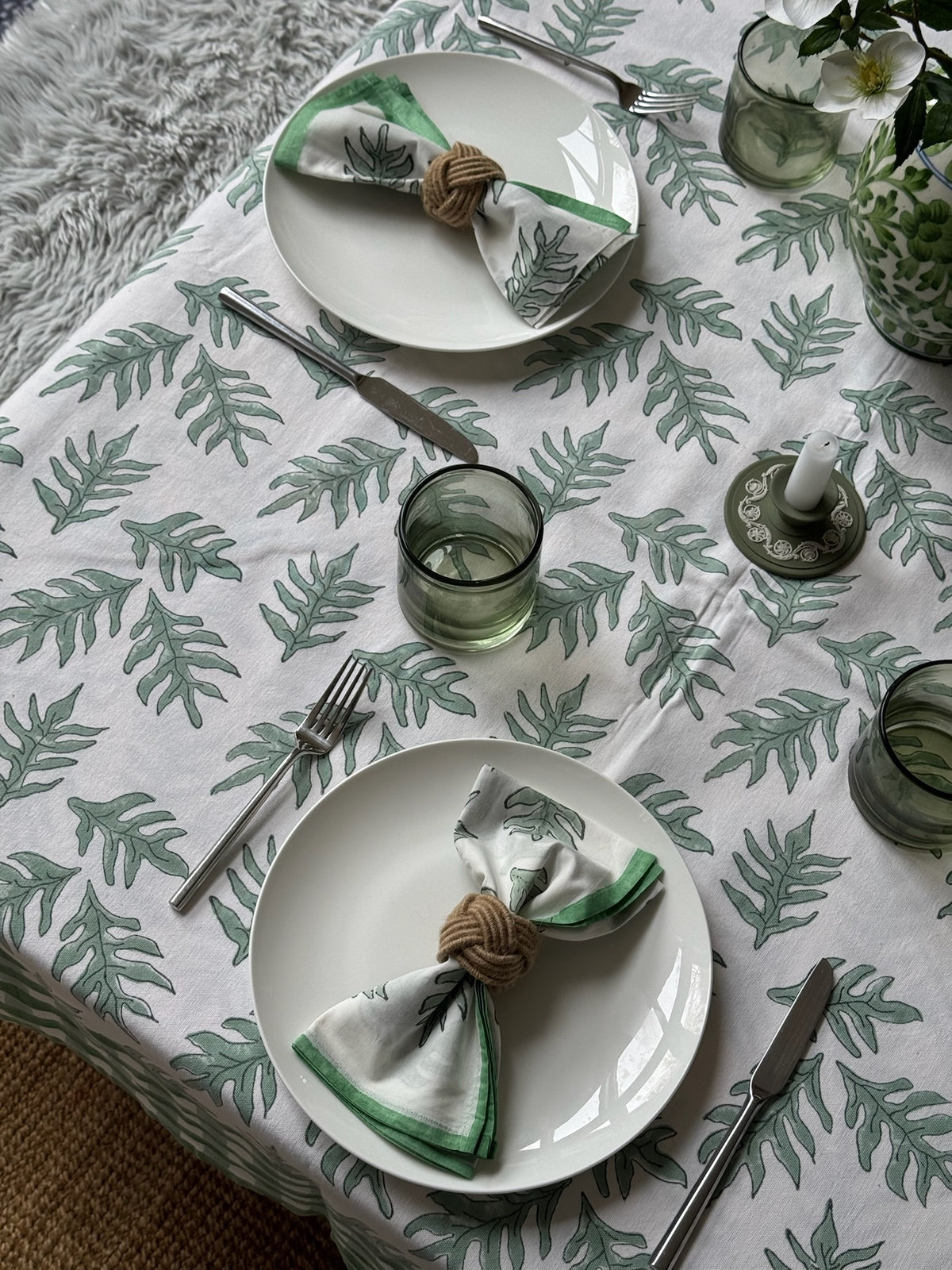 Napkins – Green Patti