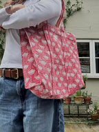 Tote bag – Pink Tulip