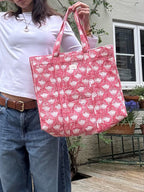 Tote bag – Pink Tulip