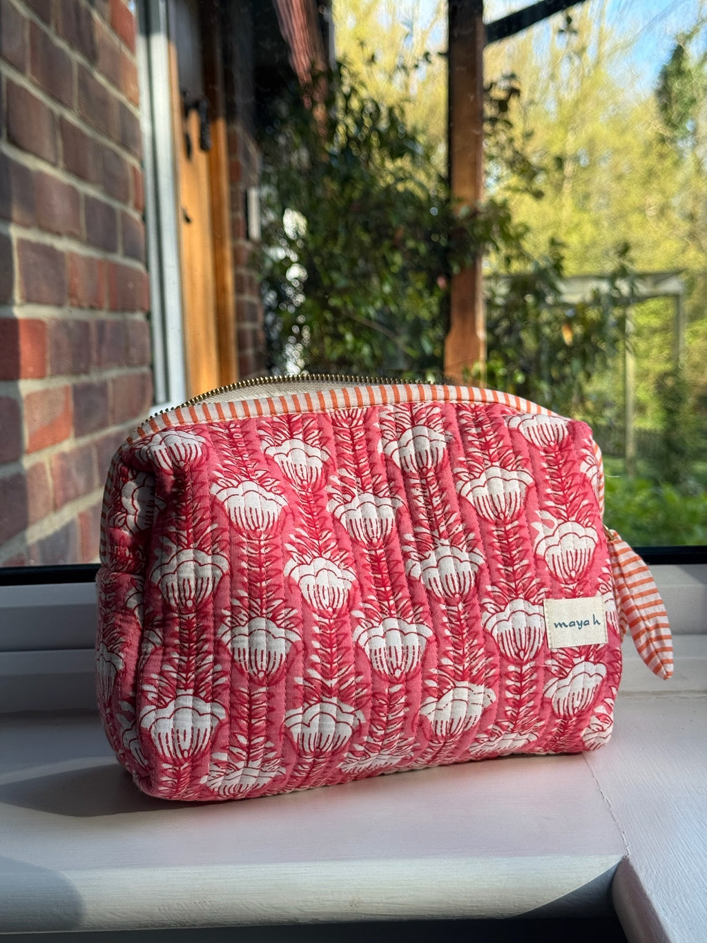 Washbag – Pink Tulip