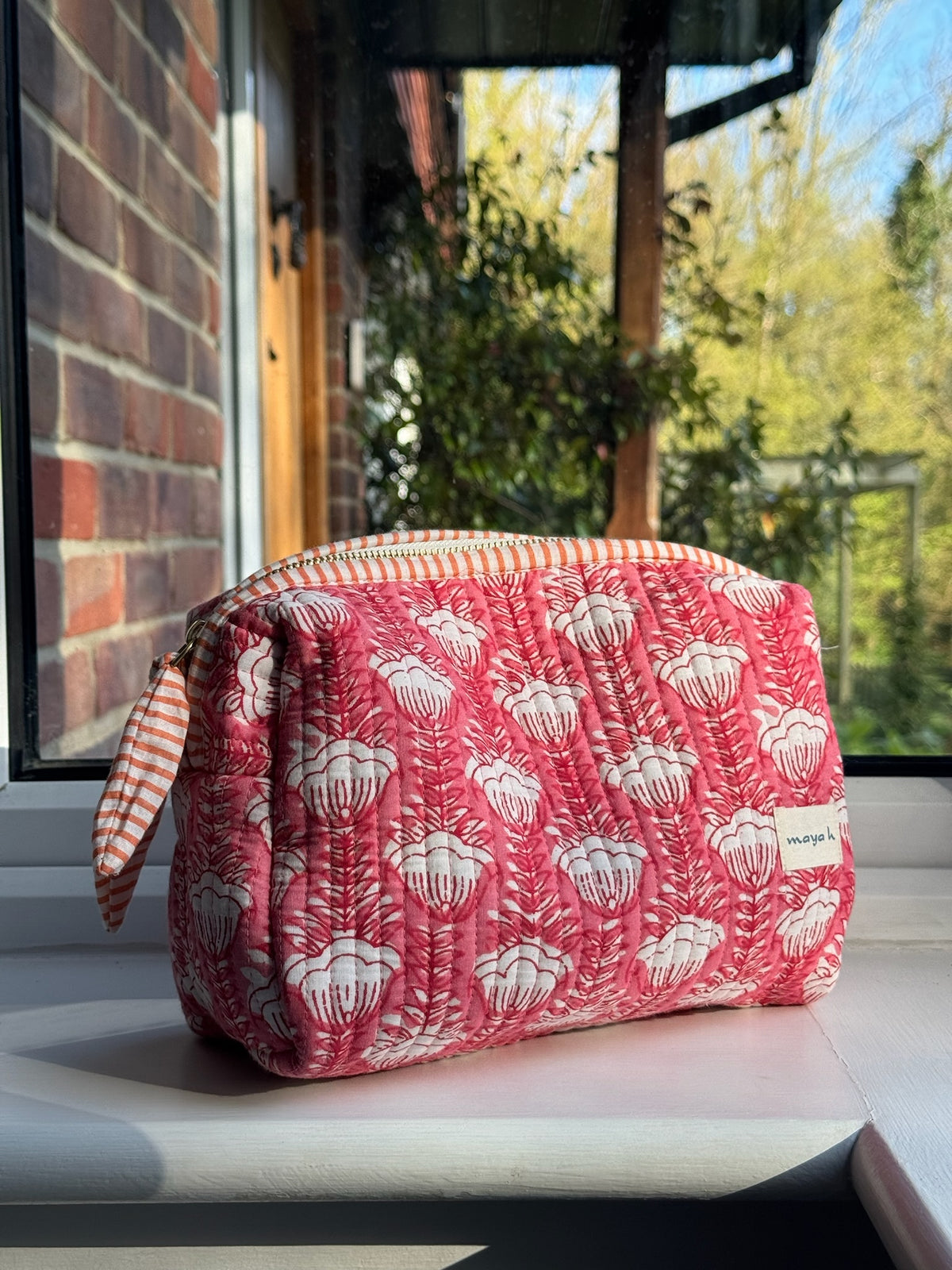 Washbag – Pink Tulip