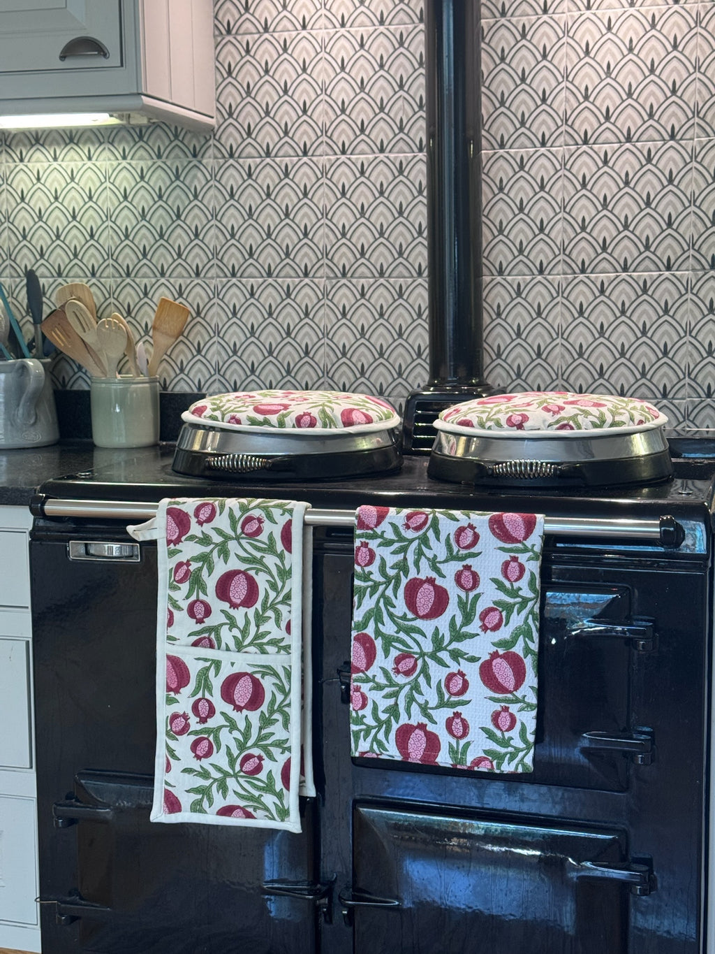 Tea Towel – Pink Anaar