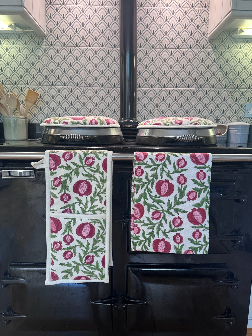 Tea Towel – Pink Anaar