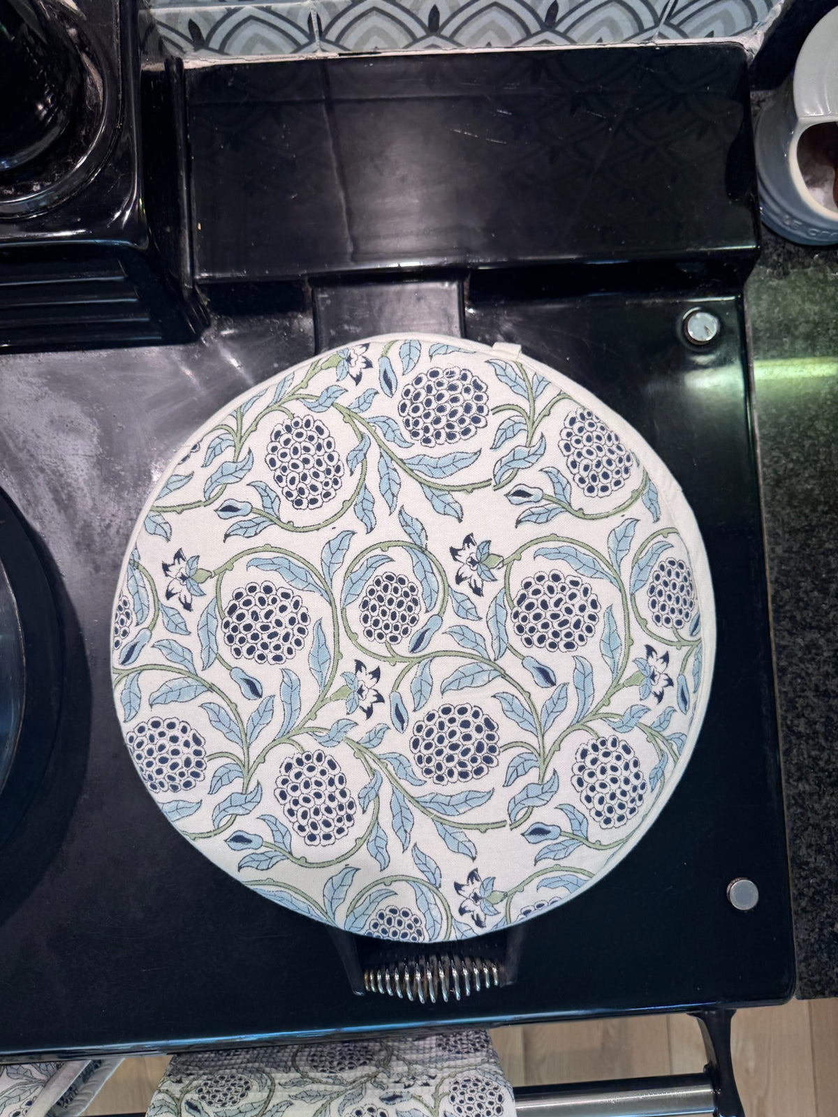 Aga Cover – Jaipur Blue Jaal