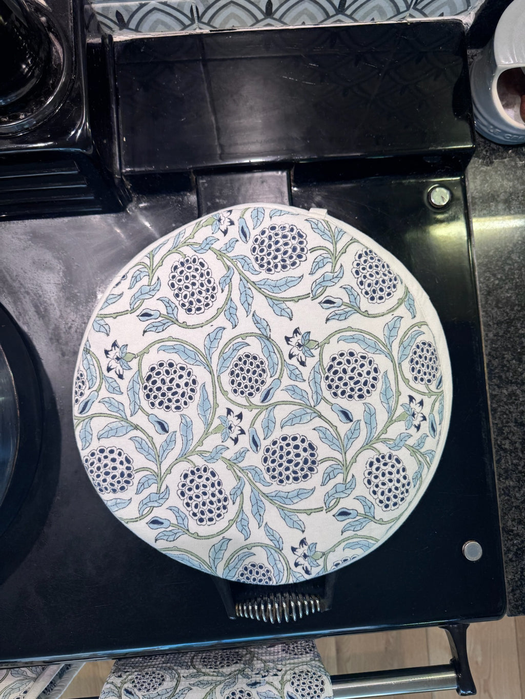 Aga Cover – Jaipur Blue Jaal
