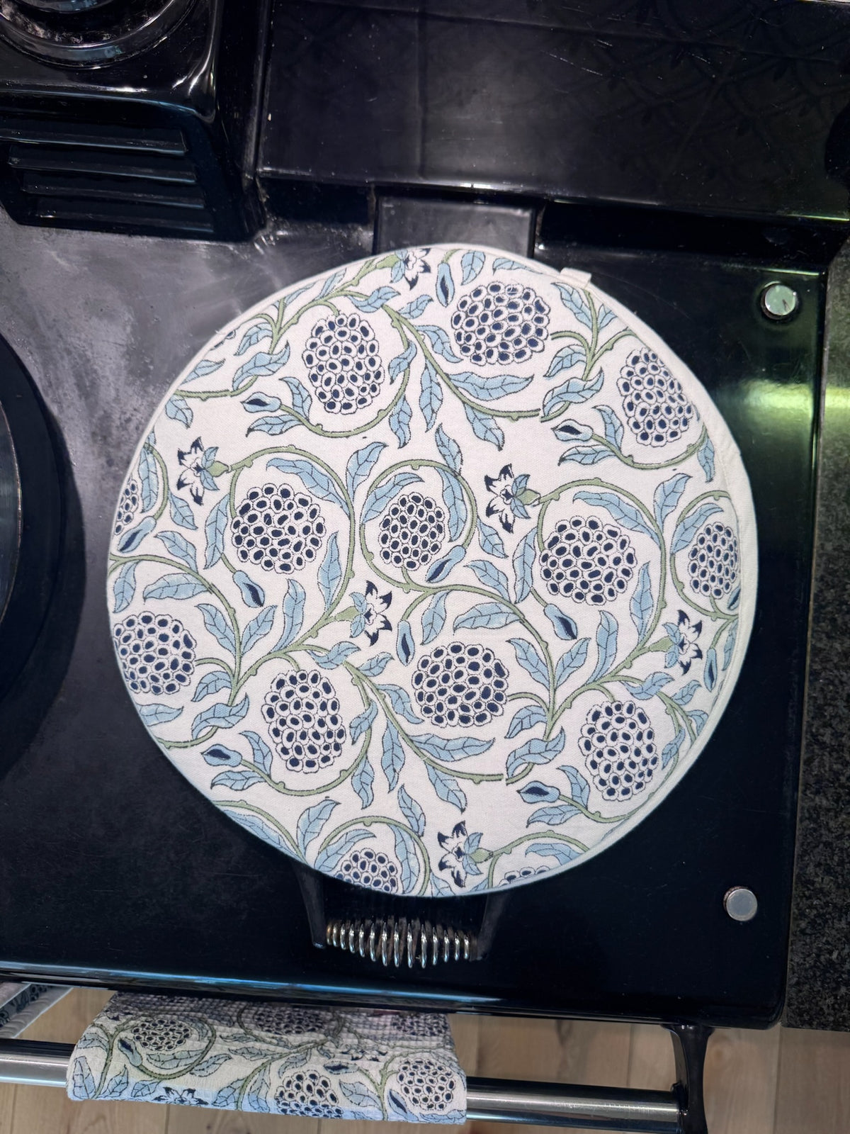 Aga Cover – Jaipur Blue Jaal