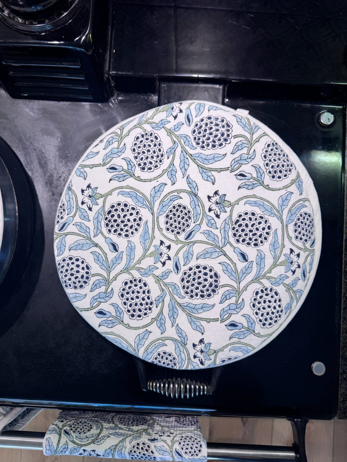Aga Cover – Jaipur Blue Jaal