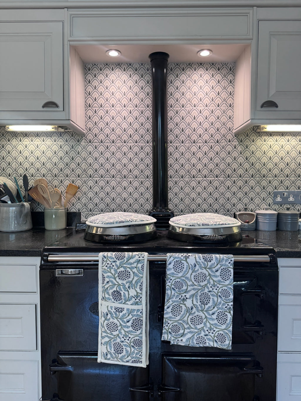 Tea Towel – Jaipur Blue Jaal