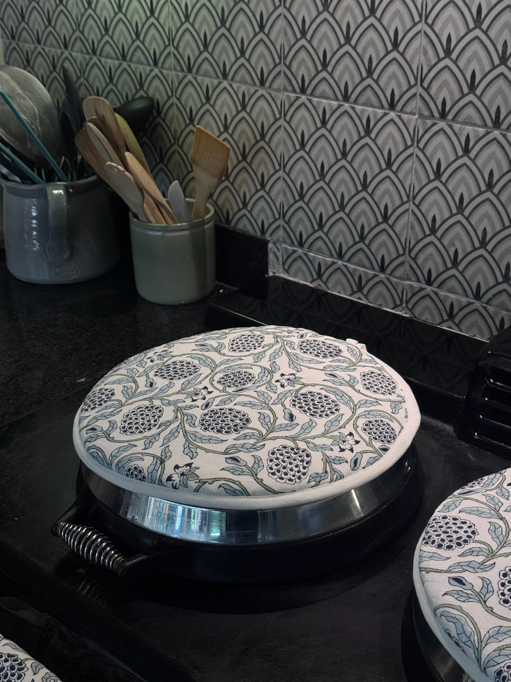 Aga Cover – Jaipur Blue Jaal