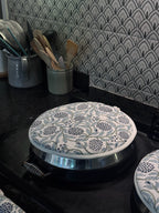 Aga Cover – Jaipur Blue Jaal