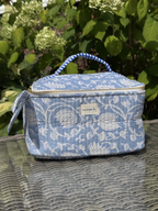 Cosmetic Case – Light Blue Jaal