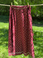 Skirts -  Maroon Daisy