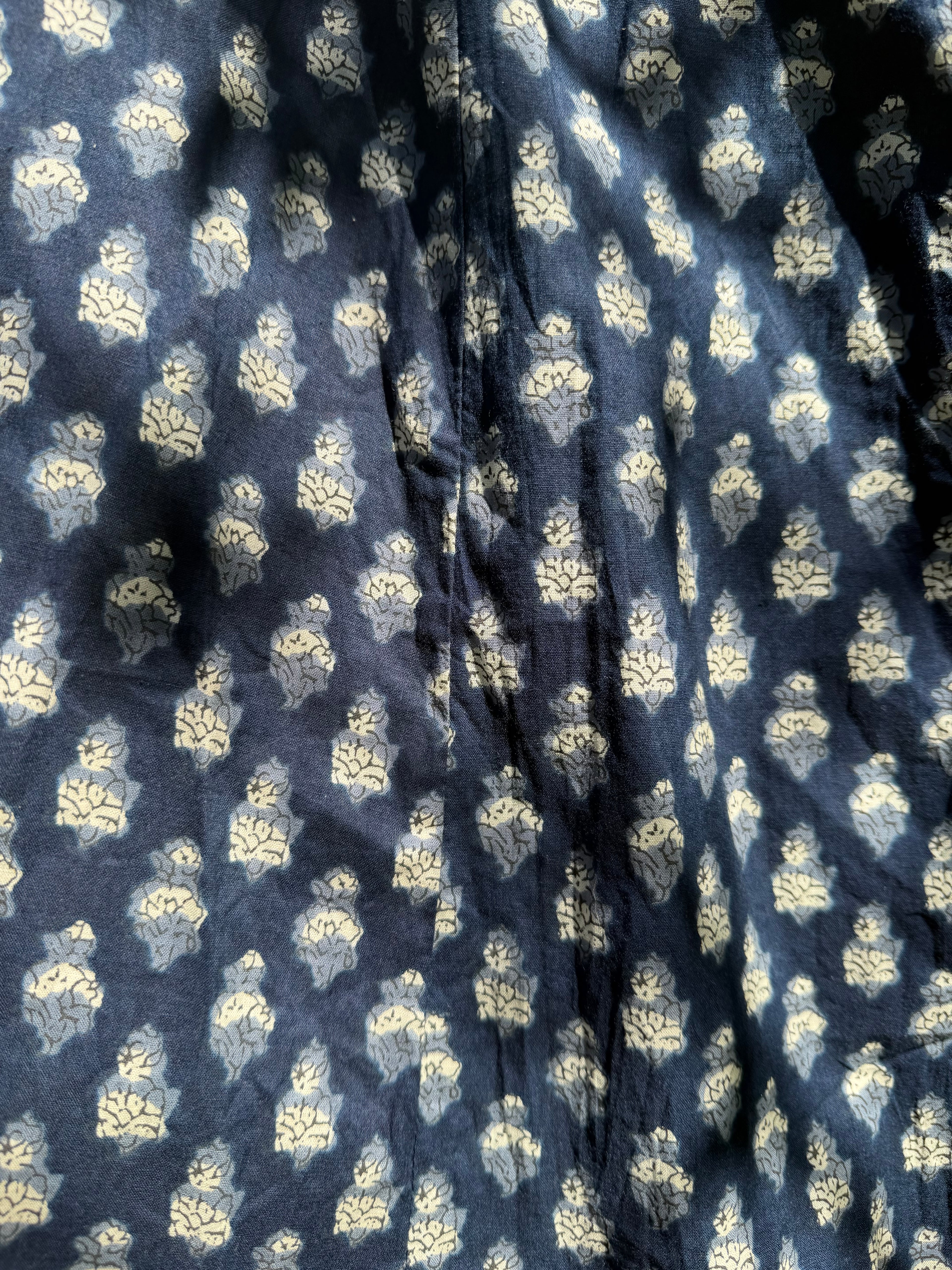 Navy Long Skirt