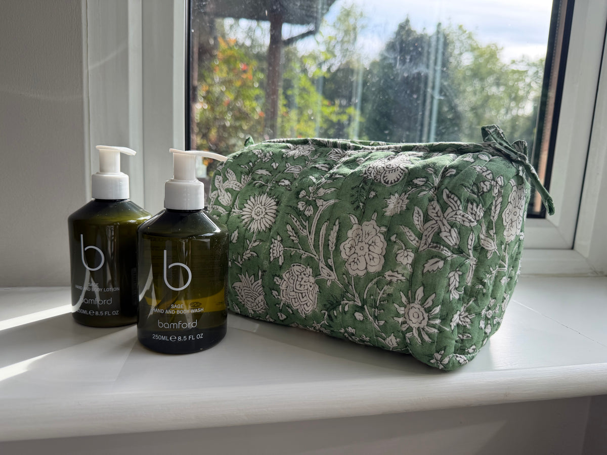 Washbag – Green Neroli