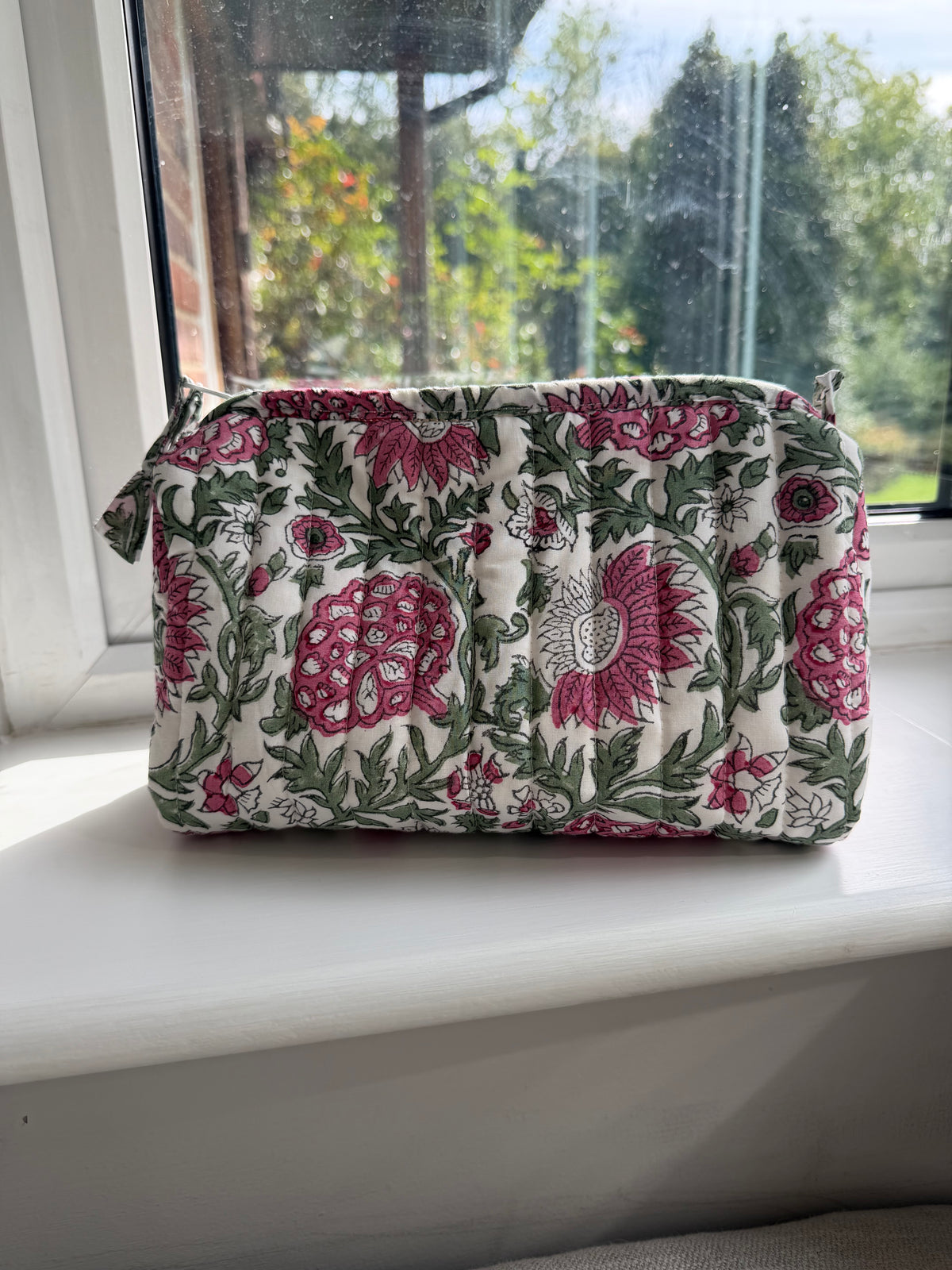 Washbag – Pink Dahlia