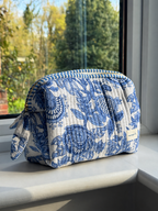 Washbag – Blue Check